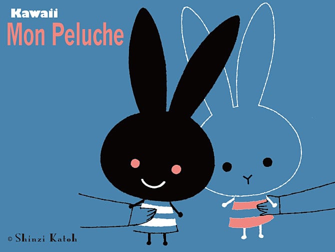 Kawaii Mon Pelucheアート_Jiji&Peren
